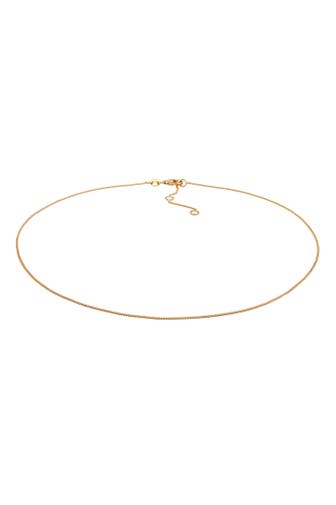 ELLI Kette 925 Sterling Silber Choker 36cm Gold