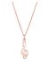 Kette Notenschlüssel Musik Symbol 925 Silber Rosegold