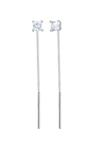 ELLI Ohrringe Zirkonia 925 Silber silber