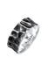 Ring Herren Bandring Geschmiedet Used Look 925 Silber Grau