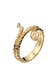 Ring Schlange Wickelring Zirkonia 925 Silber Gold