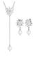Schmuckset Edelweiss Perle Set 925 Silber