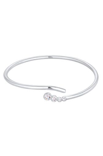 ELLI Armband Armreif Elegant 925 Silber, mit Kristallen von Swarovski® Silber