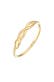 Ring Schlange Infinity 375 Gelbgold