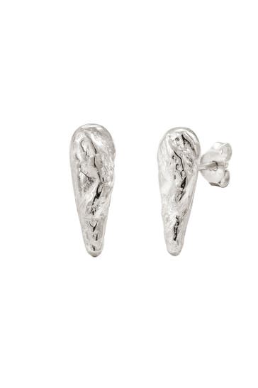 KUZZOI Ohrringe Herren Ohrstecker Tropfen 925 Sterling Silber