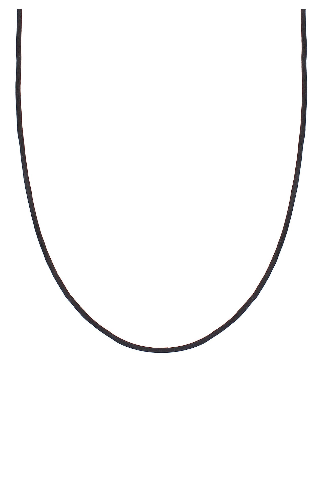 NENALINA Kette Seidenband Kette Basic Kombinierbar 925 Silber Gold, Bild 1