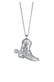 Kette Western Cowboy Stiefel Anhänger 925 Sterling Silver Silber