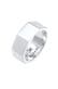 Ring Herren Bandring Achteck Breit 925 Silber