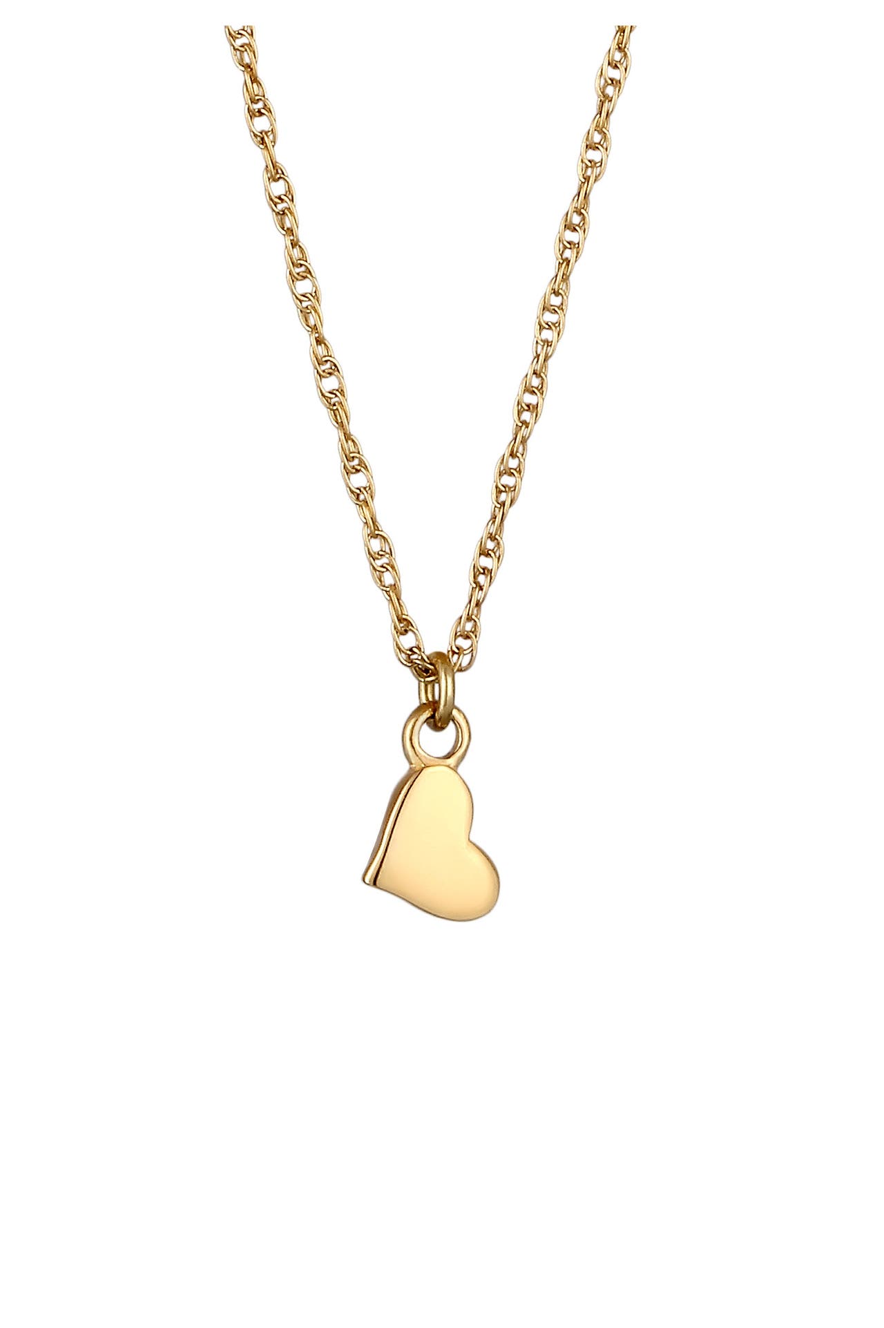 ELLI Kette Herz Anhänger 925 Silber Gold, Bild 1