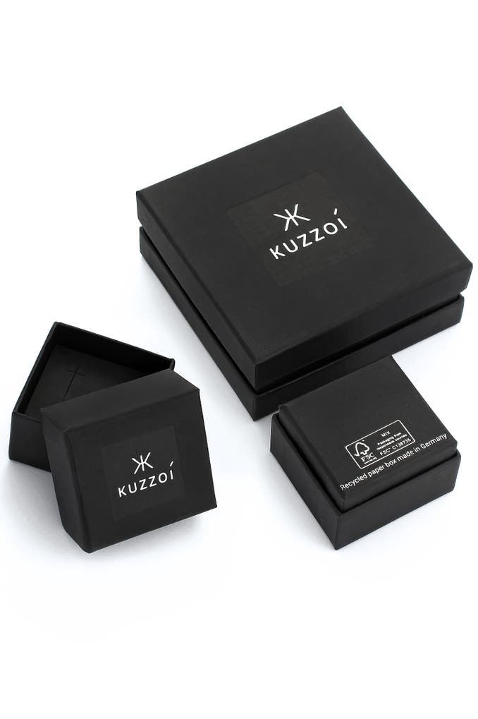 Halskette Herren 925er kaufen Halbmond KUZZOI Silber Achat online günstig Outletcity - Jasper Look » 