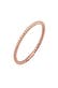 Ring Bandring Gedreht Twisted 750 Rosegold Rosegold