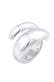 Ring Wickelring Spiral Fingerschmuck 925 Silber Silber