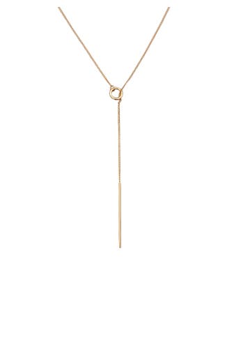 ELLI PREMIUM Kette Y-Kette Panzerkette 375 Gelbgold verstellbar Gold