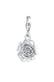 Charm Anhänger Rose Romantisch 925 Silber