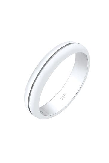 ELLI PREMIUM Ring Bandring Freundschaftsring 925 Sterling Silber Silber