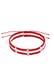 Armband EM Fußball Fan-Set Flagge 925 Sterling Silber Rot