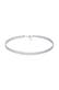 Kette Choker 5-Lagig Gliederung Modern 925 Silber Silber