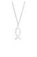 Halskette Fisch Symbol Christlich Religion 925 Silber