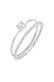 Ring Zirkonia 2er Set 925 Silber silber