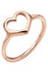 Ring Herz Trendsymbol 925 Silber Rosegold