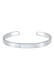 Armband Herren Basic Bangle Matt 925 Silber Silber
