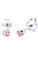Ohrringe Kinder Basic Kristalle 925 Silber