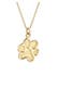 Kette Pfote Symbol Hund 925 Silber Gold