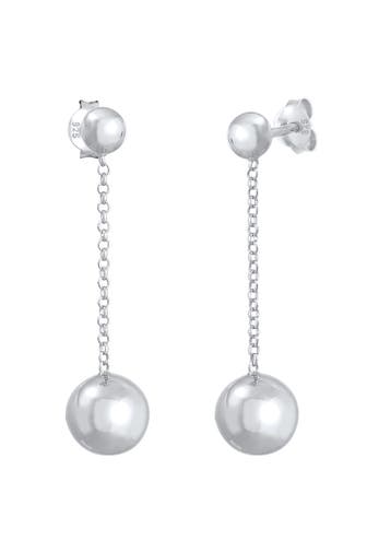 ELLI Ohrringe Ohrhänger Basic Trend Kugeln 925 Silber Silber