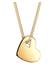 Kette Herz 925 Sterling Silber vergoldet Gold