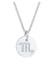 Kette Sternzeichen Skorpion 925 Sterling Silber Silber