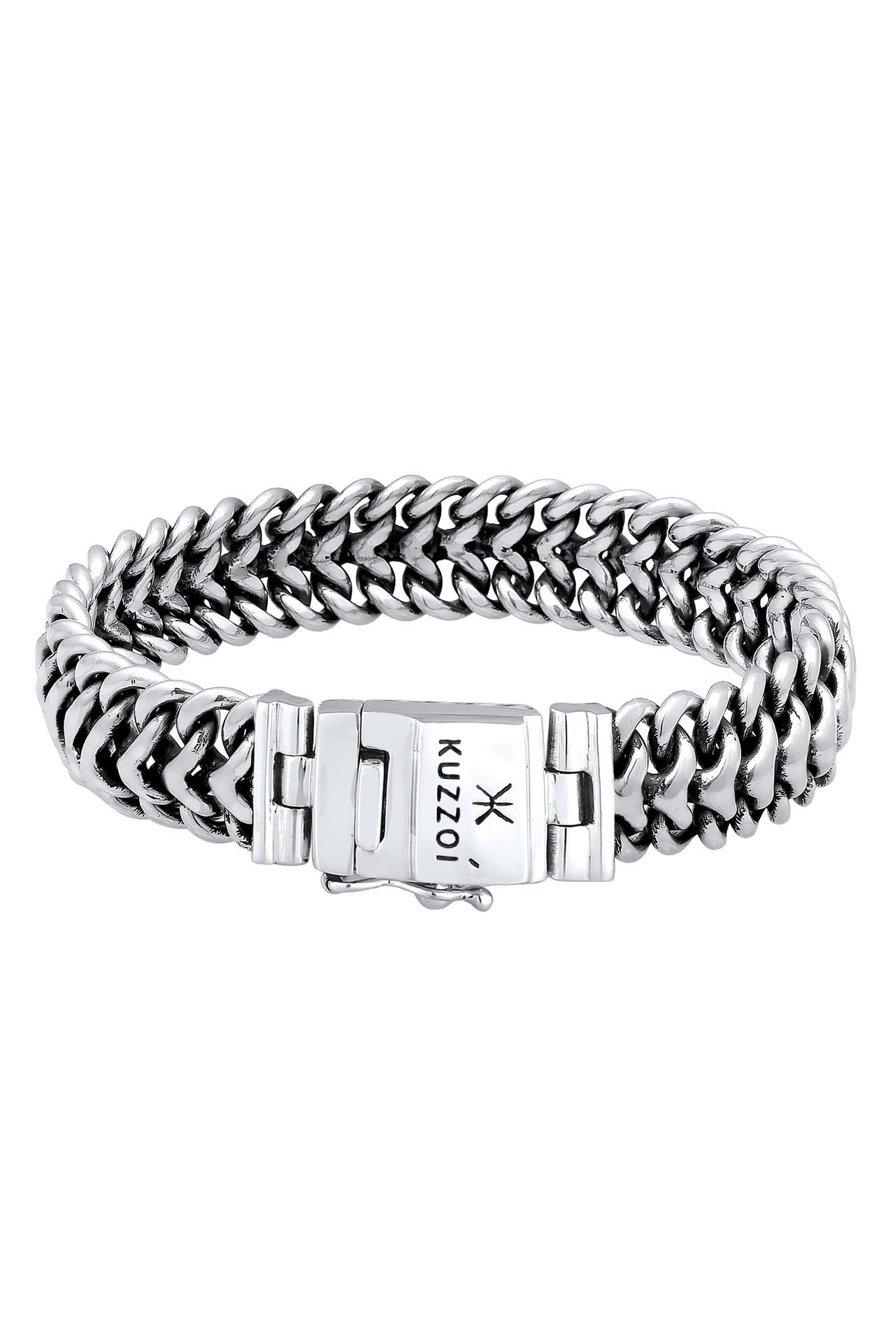 KUZZOI Armband Panzerarmband 925 Sterling Silber, Bild 1