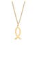 Halskette Fisch Symbol Christlich Religion 925 Silber