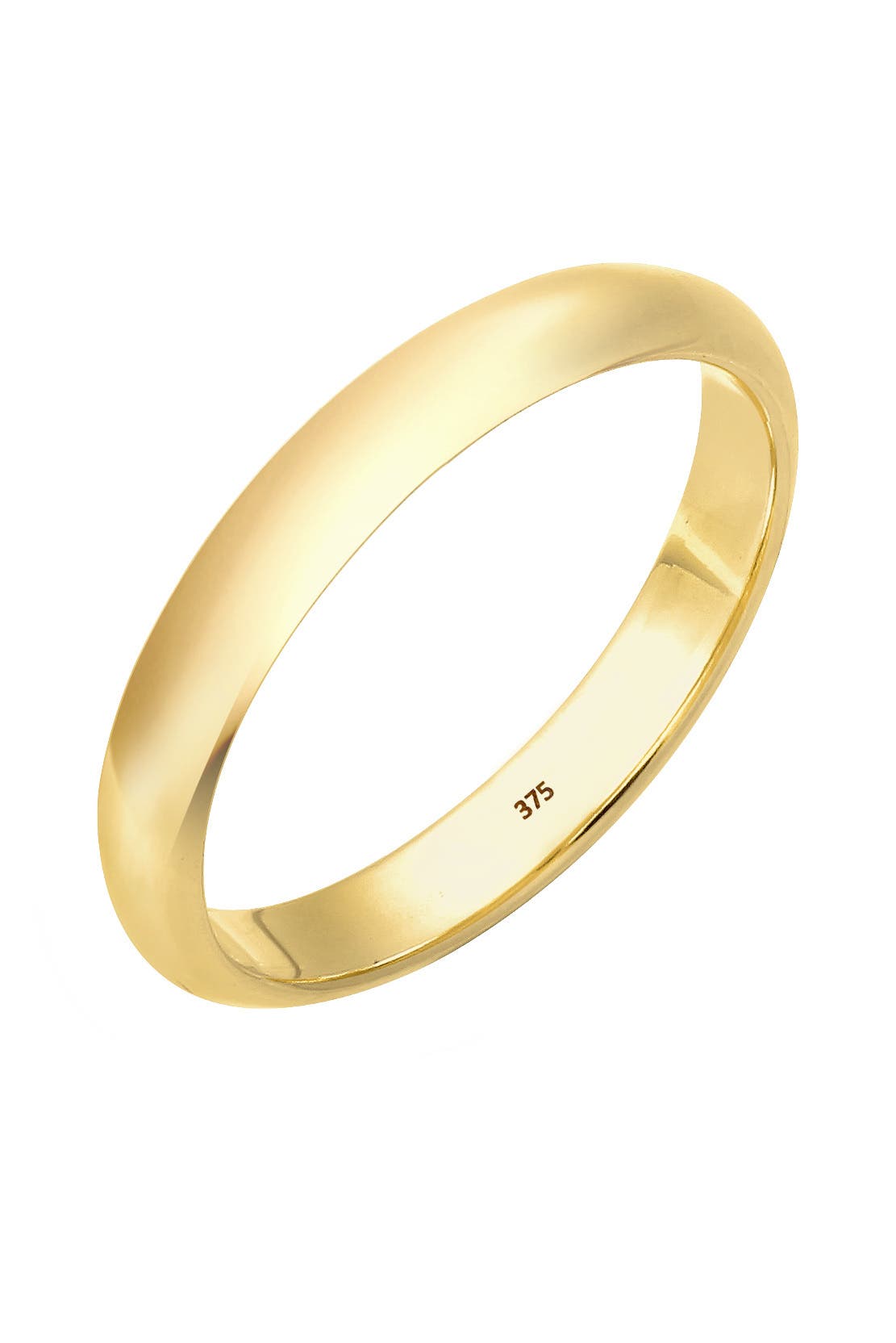 ELLI PREMIUM Ring Ehering Bandring 375 Gelbgold, Bild 1