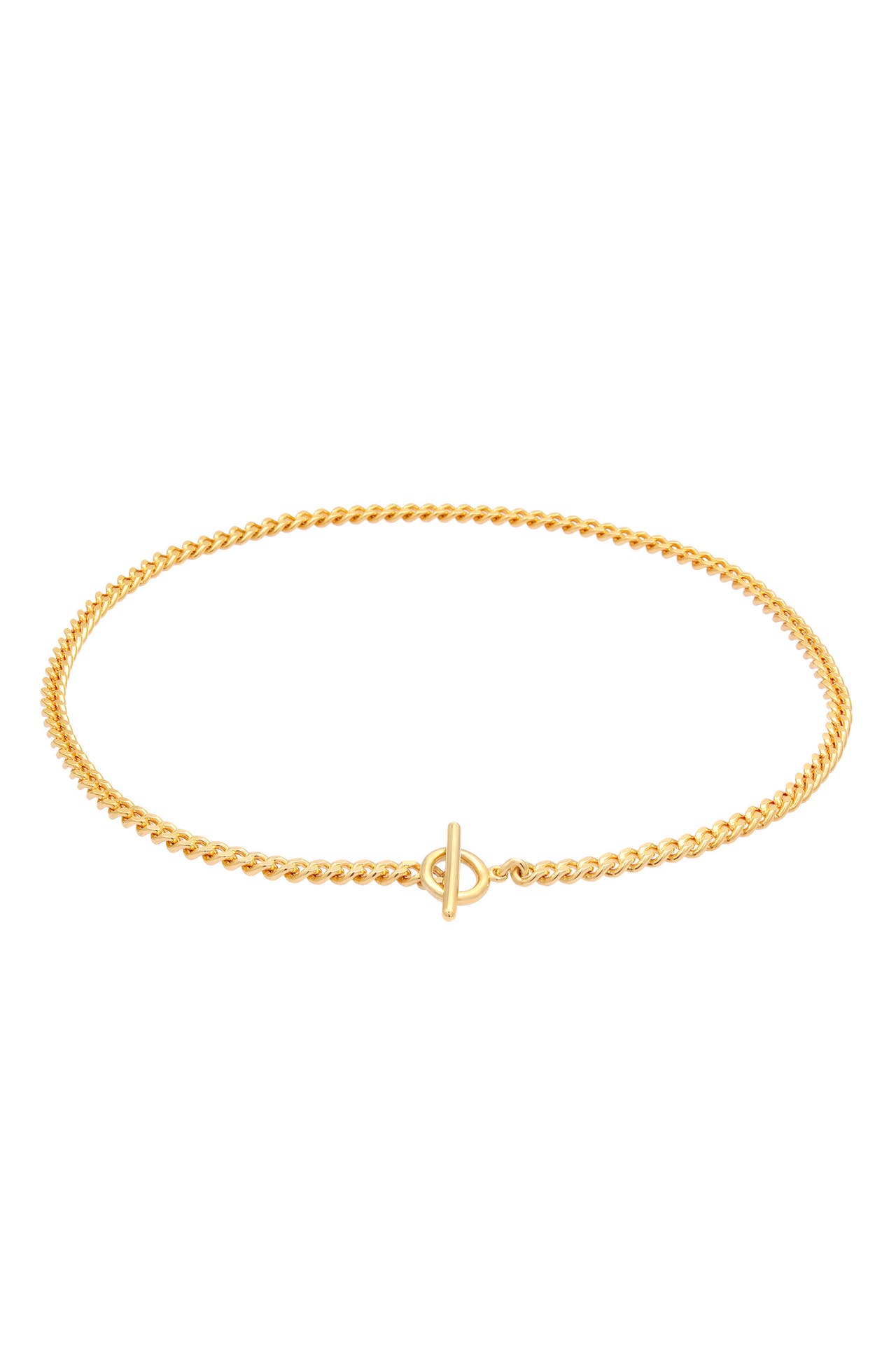 ELLI Kette Panzerkette Choker Kreis Stab 925 Silber Gold, Bild 1