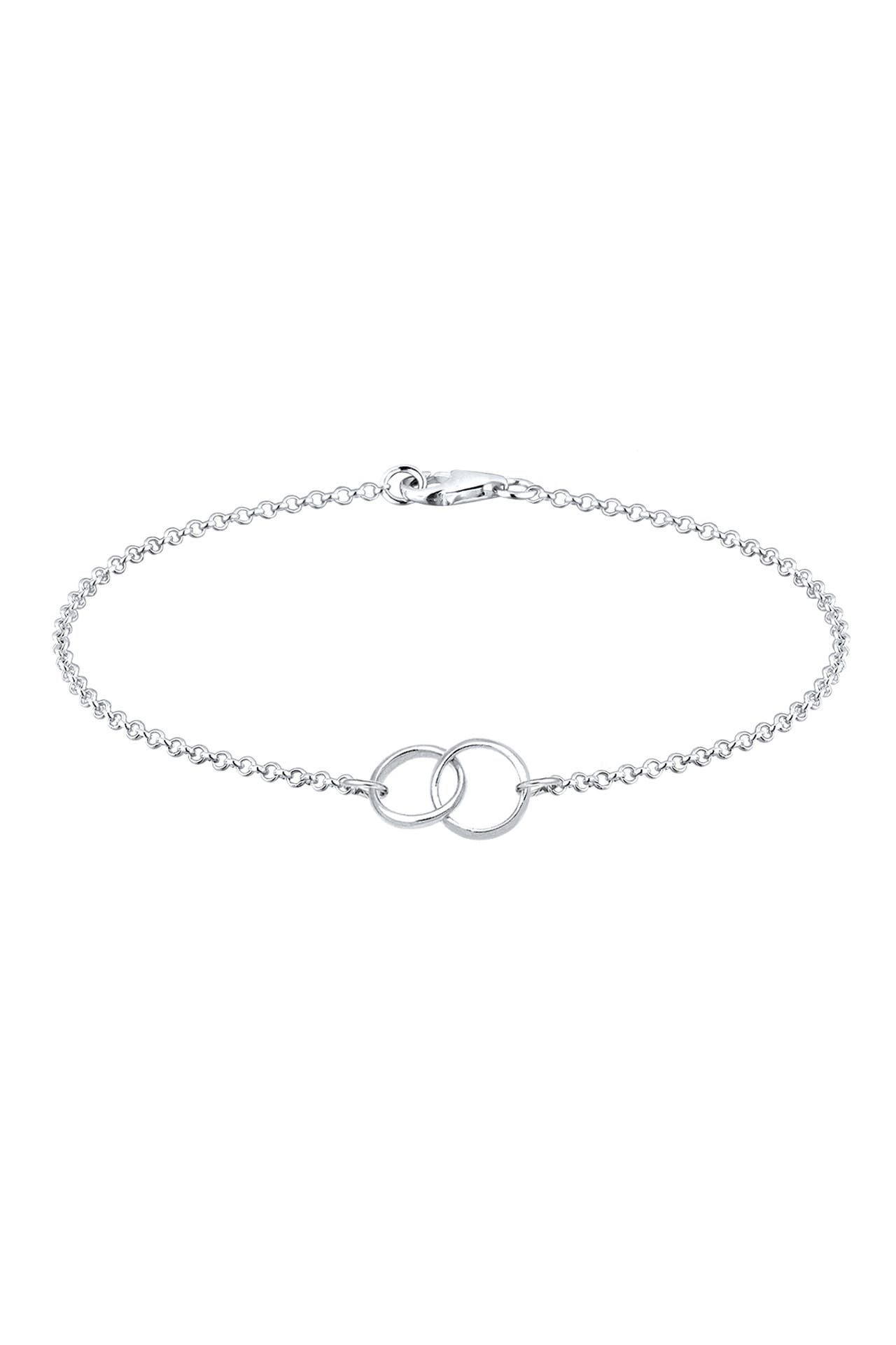 ELLI Armband Ringe Geo Kreise Minimal 925 Sterling Silber Silber, Bild 1