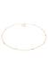 Kette Taillenkette Body Chain Kugelkette Kristalle 925 Silber Gold