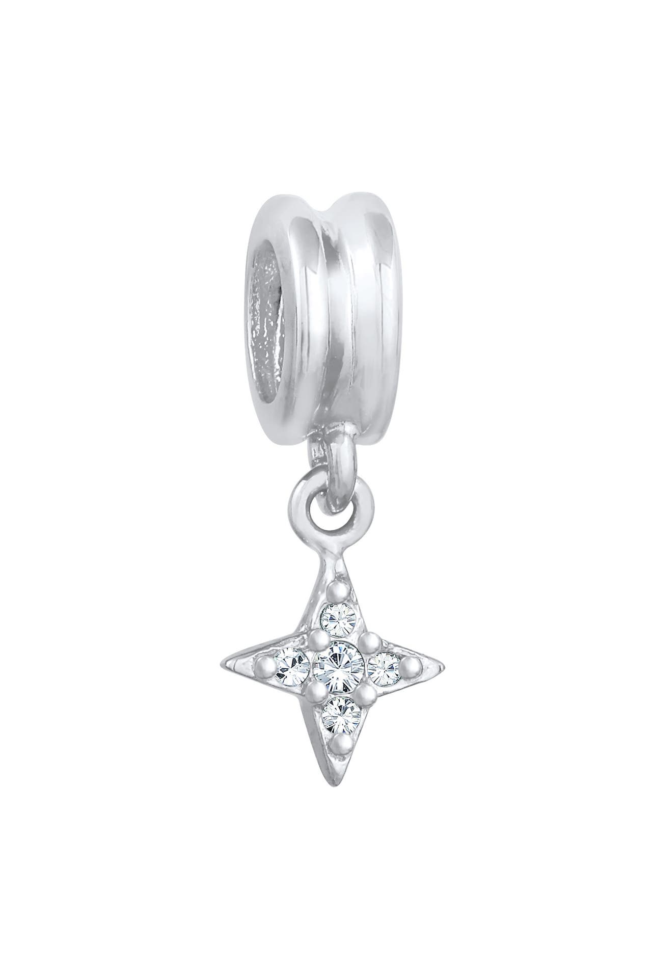 NENALINA Charm Bead Stern Star 925 Silber, mit Kristallen von Swarovski®, Bild 1