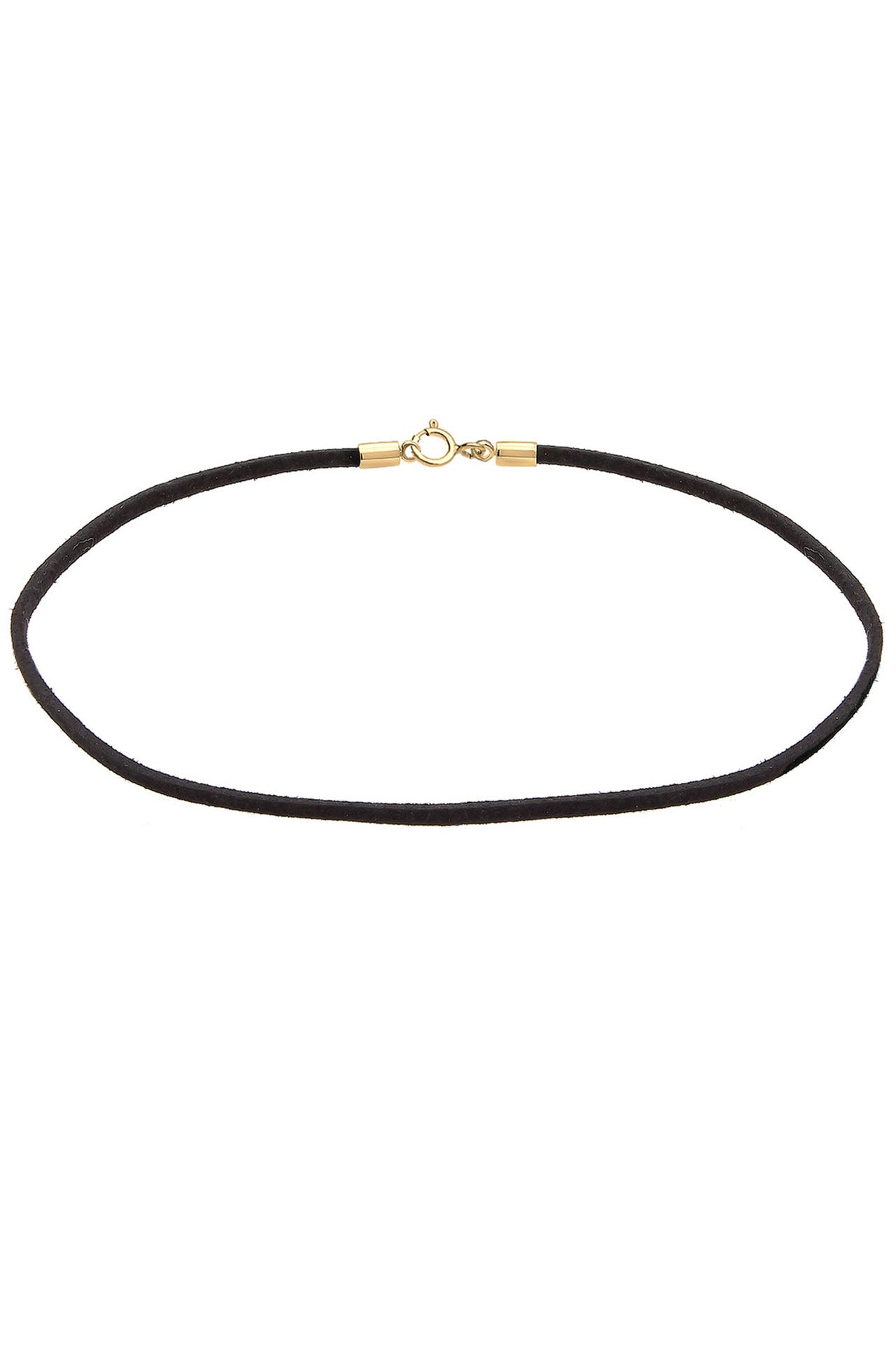 ELLI Kette Basic Trend Blogger Choker Velour 925 Silber Gold, Bild 1
