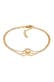 Armband Layer Infinity Herz Unendlichkeit 925 Silber Gold
