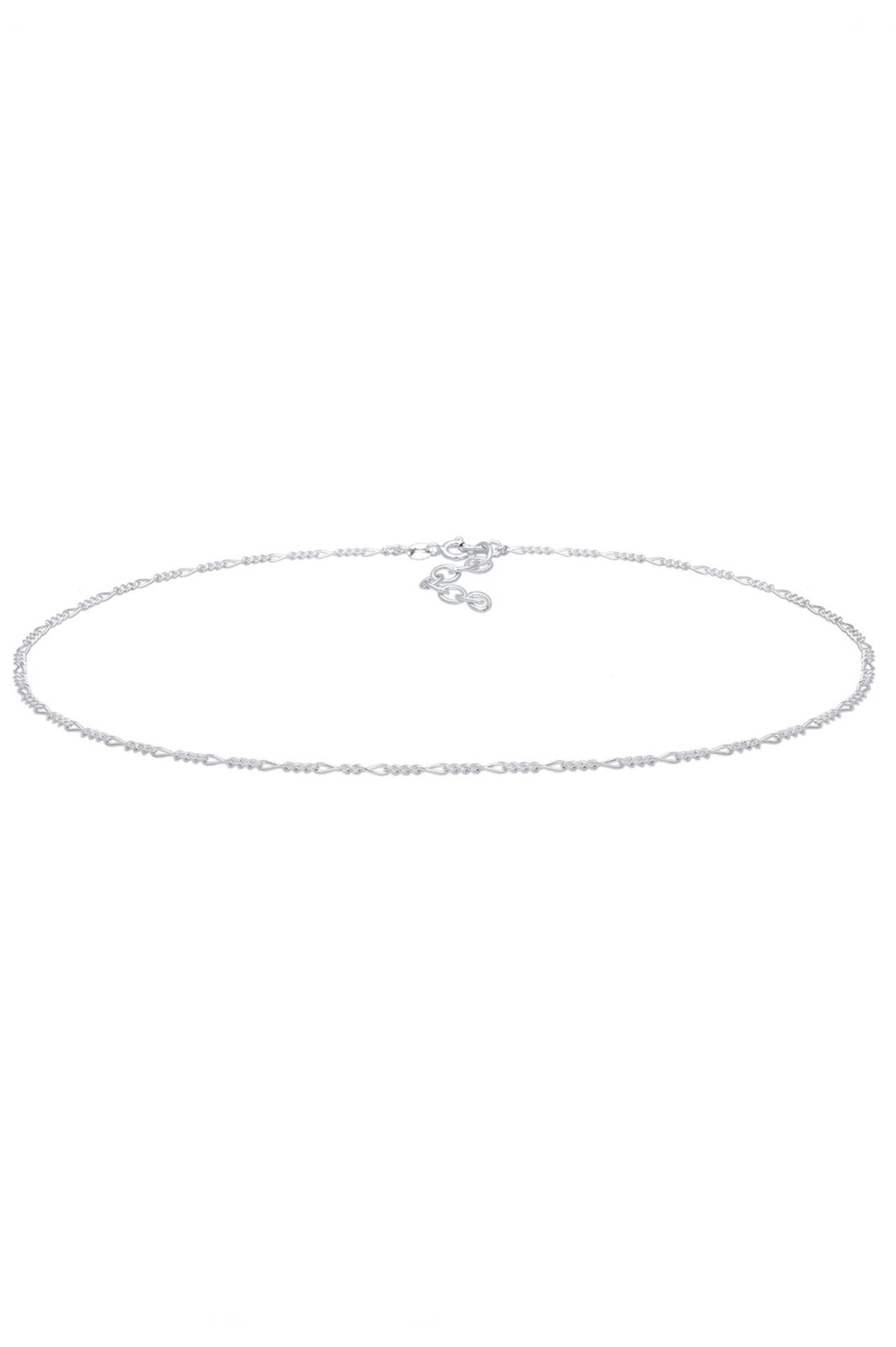 ELLI Kette Choker Figaro Basic Blogger 925 Silber Silber, Bild 1