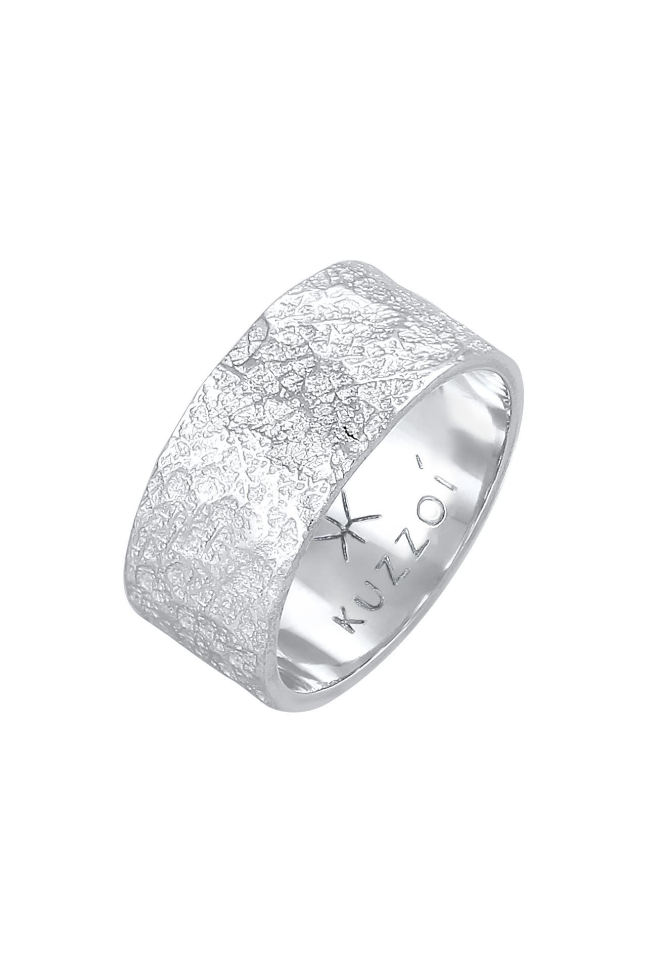 KUZZOI Ring Herren Bandring 925 Silber, Bild 1