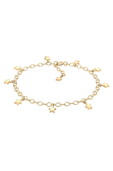 ELLI Armband Stern Astro 925 Sterling Silber Gold