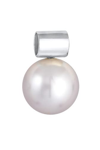 NENALINA Anhänger synthetische Perle 925 Silber weiß
