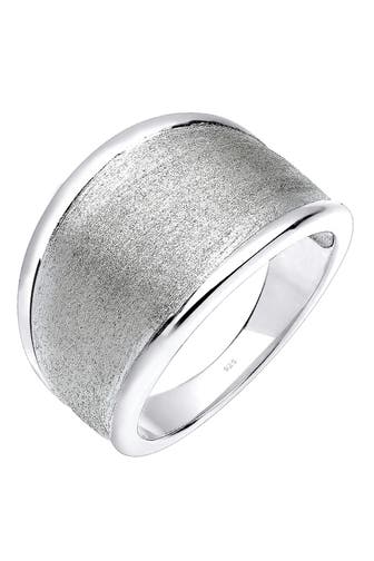 ELLI Ring Basic Matt Trend Silber 925 Sterling Silber Silber