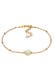 Armband Opal Edelstein Kugelkette 925er Silber Gold