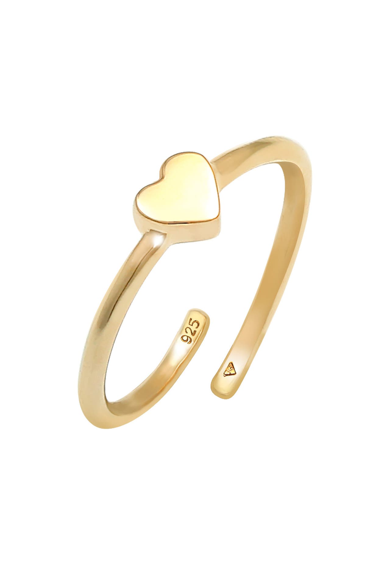 ELLI Ring Kinder Herz Liebe 925 Silber, Bild 1