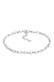 Armband Charm Armband Kettenglieder Basic 925 Silber Silber