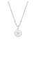 Kette Stern Diamant (0.03 ct) 925 Sterling Silber Silber