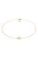 Kette Choker Ringe Kreis Minimal Trend 925 Silber Gold