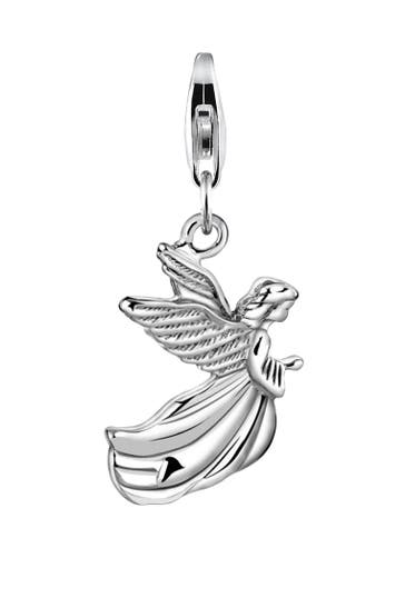 NENALINA Charm Engel Anhänger Flügel Schutz Talisman 925 Silber